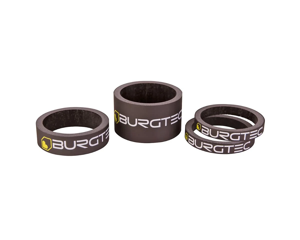 Burgtec Carbon Stem Spacer Kit (Burgtec Black)